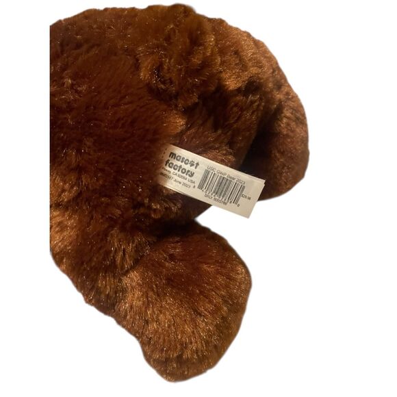 NWT NCAA USC Limited 2023 Mascot Factory Brown Stuffed Teddy Bear Beanie Scarf - Picture 6 of 13